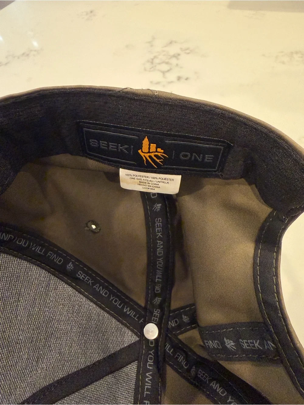 Olive Green Trucker Hat with Antler Patch